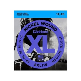 Encordadura D Addario P/guitarra Electrica, Exl-115