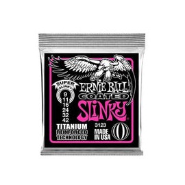 Encordadura Ernie Ball 3123 Coated Slinky Para Guitarra Electrica