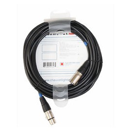 Cable Chauvet Dmx 3-Pin Canon-Canon 25ft 7.5 Mts. Dmx3p25ft