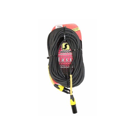 Cable Clasica P/Microfono Baja Imp. 15 Mts. 5226l15