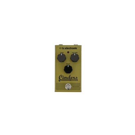 Pedal Tc Electronic CINDERS OVERDRIVE CINDERSOV Overdrive Vintage Para Guitarra Eléctrica