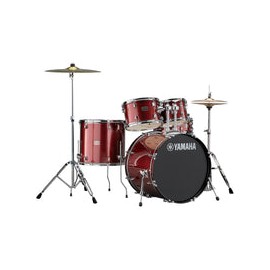 Bateria Musical Yamaha Rydeen Burgundy Glitter C/Plat. Rdp2f5bggcymst