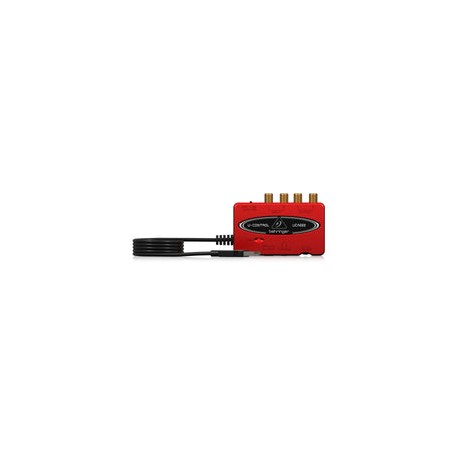 Interface Behringer Uca222 De Audio Usb Salidas Digitales 2 In