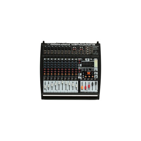 Mezcladora Behringer Amplificada 2x800 W 8 Xlr, Pmp4000