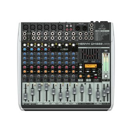 Mezcladora Behringer 12 Canales 6 Xlr Con Efectos, Qx1222usb