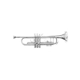 Trompeta Silvertone Nueva Sib Niquelada Doble Poste 4n Sltp016