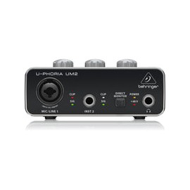 Interfase Behringer Entrada Canon Y Plug, Um-2