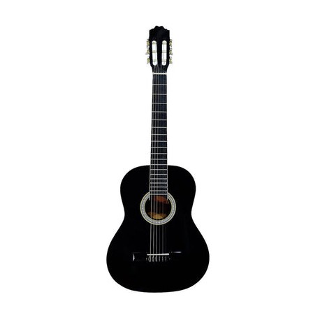 Guitarra Clasica La Sevillana Negra, A-2 Bk