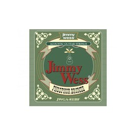 Encordadura Jimmy Wess Para Guitarra Electroacustica Bronce 11-052, Jwga-811bf (Wb11)