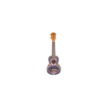 Ukulele Bamboo Soprano Bu-21 Freedom Con Funda