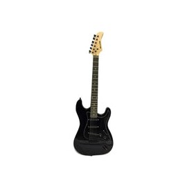 Guitarra Electrica Bellator Neg10wst bkb Stratocaster Paquete Negra Mica Negra