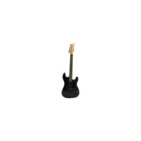 Guitarra Electrica Bellator Neg10wst bkb Stratocaster Paquete Negra Mica Negra