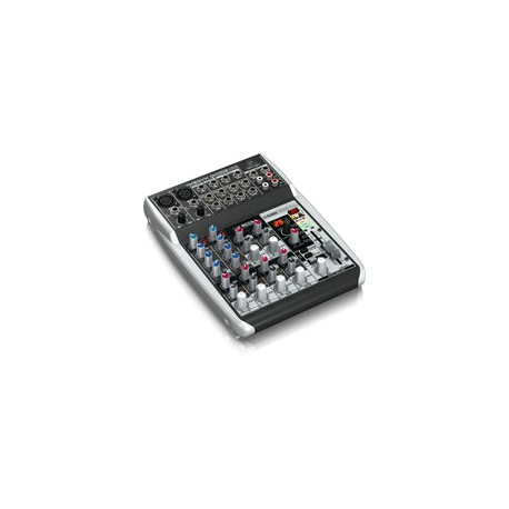 Mezcladora Behringer 10 Canales 2xlr Con Efectos, Qx1002usb
