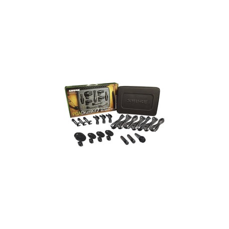 Micrófonos Shure Para Batería Paquete 7 piezas Pgadrumkit7