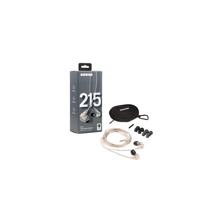 Auriculares Shure, Transductor Dinamico De Gama Completa, Se215-Cl
