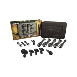 Micrófonos Para Batería Shure Paquete 5 piezas Pgadrumkit5