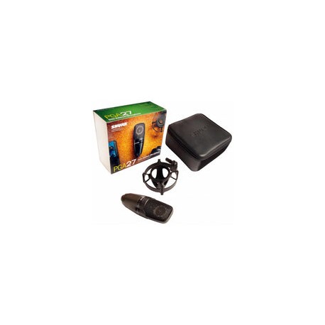 Microfono Shure P/Estudio Condensador, Pga27-Lc