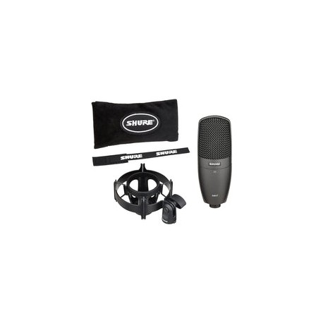 Micrófono Shure Condensador Cardioide C/Sop.Araña Y Funda Sm27-Sc