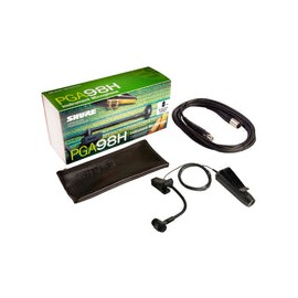 Microfono Shure Con Clip Para Instrumento Pga98h-Xlr