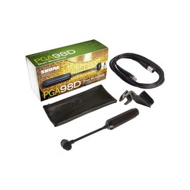 Microfono Shure Con Clamp Para Instrumento Percusion Pga98d-Xlr
