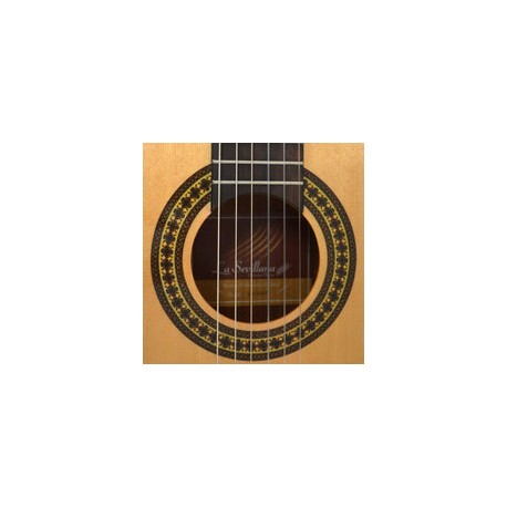 Guitarra La Sevillana UN3-CEF2 Electroacústica C/Pastilla Fishman