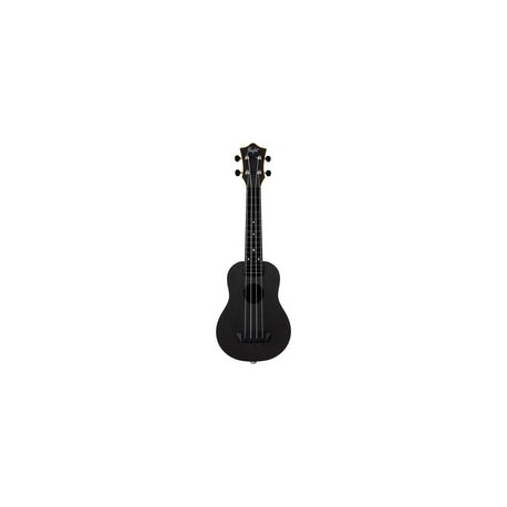 Ukulele Flight Soprano Negro Con funda Y Afinador Tus35 pack blk