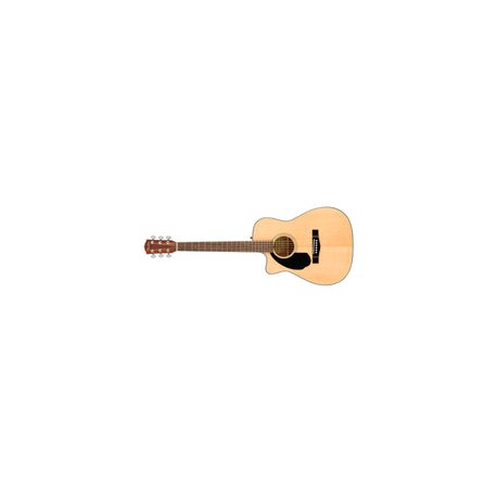 Guitarra Electroacústica Fender CC 60SCE zurda Concert  Natural 0970158021
