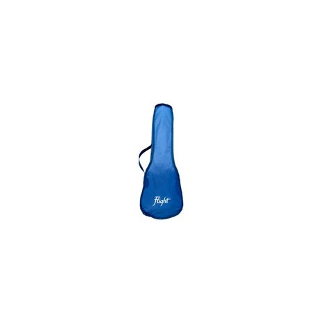 Ukulele Flight Soprano Azul Con Funda Y Afinador Tus35packblu