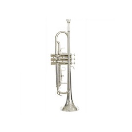 Trompeta Silvertone Nueva Sib Niquelada Doble Llave 3n, Sltp013