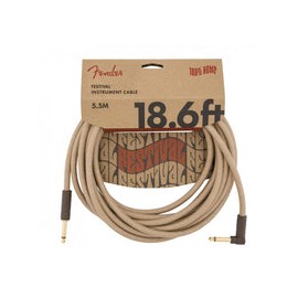 Cable Fender Festival Hemp Natural Instrumento 5.5 Mts 0990918021