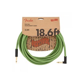 Cable Fender Festival Hemp Verde 5.5 mts Instrumento 0990918062