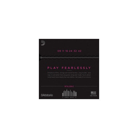 Juego De Cuerdas D Addario Para Guitarra Electrica, Nyxl0942