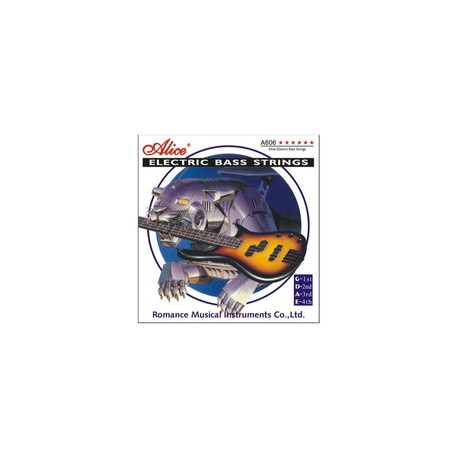 Encordadura Alice P/bajo Electrico 4 Cdas 45-105, A606-4m