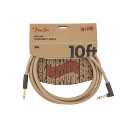 Cable Fender Para Instrumento Plug A Plug En L 3 Metros 0990910021