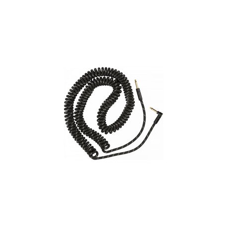 Cable Fender Deluxe Coil Negro Para instrumentos 9 Metros 0990823060