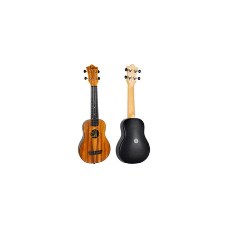 Ukelele Flight Soprano Tus55 Con Funda Acacia