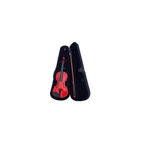 Violin Pearl River MV005RD Rojo Tinto 4/4 Estudiante Con Estuche y Arco