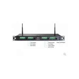 Mipro, Act-314, (6a) Uhf Base Receptora Cuadruple