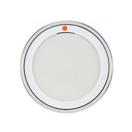 Parche Aquarian Ski22 Super Kick Transparente Con Ahogador 22 Pulgadas