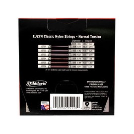 ENCORDADURA DADDARIO GUITARRA ACÚSTICA EJ-27N