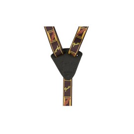 Thaly Fender Para Ukulele Blk/Ylw/Brwn Mono 0990630003