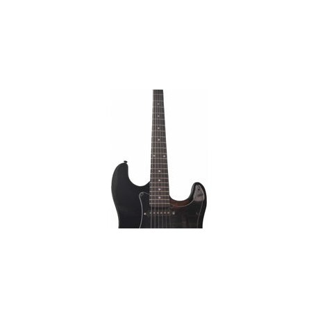 Guitarra Electrica Bellator Neg10wst bkb Stratocaster Paquete Negra Mica Negra