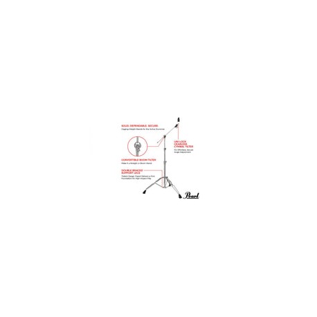 Atril Pearl Para Platillo Con Boom  Bc-930