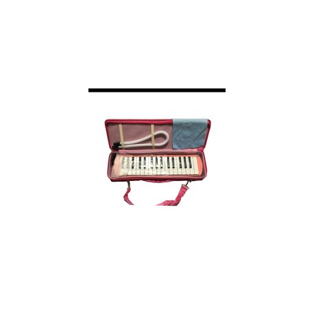 Melodica Extreme 32 Teclas 2 1/2 Octavas C/Estuche Rosa, Exml006