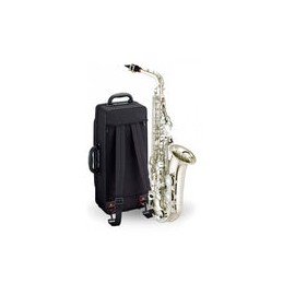 Sax Alto Yamaha Estandar Con Llave De Fa Plateado Yas-280s