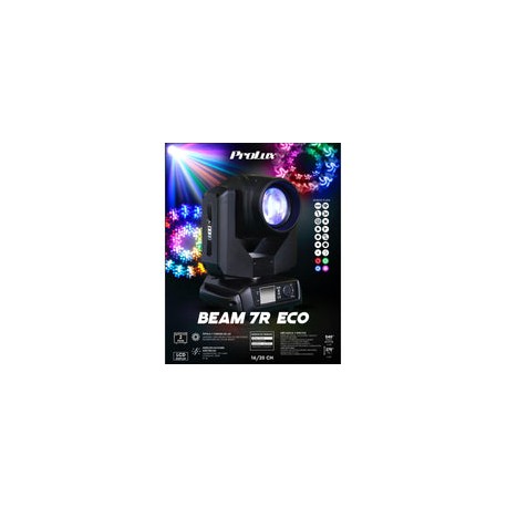 Cabezas Moviles Beam 7R ECO Roboticas Prolux by Alien Pro