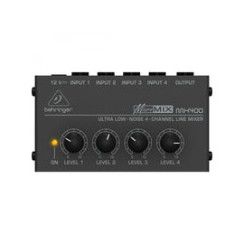 Mezcladora Behringer Mx400 De Linea 4 Canales Portatil