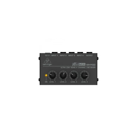 Mezcladora Behringer Mx400 De Linea 4 Canales Portatil