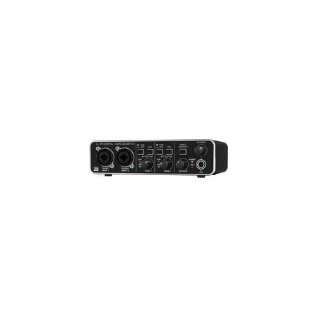 Interface Audio Behringer Um202hd Sistema Grabación Studio Pro