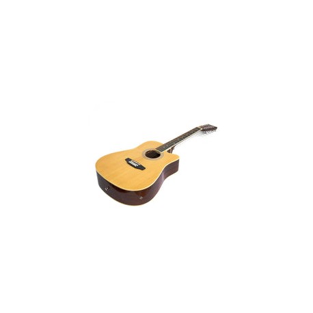 Guitarra Texana Electroacustica Segovia 12 Cdas Natural, Sgc12nt